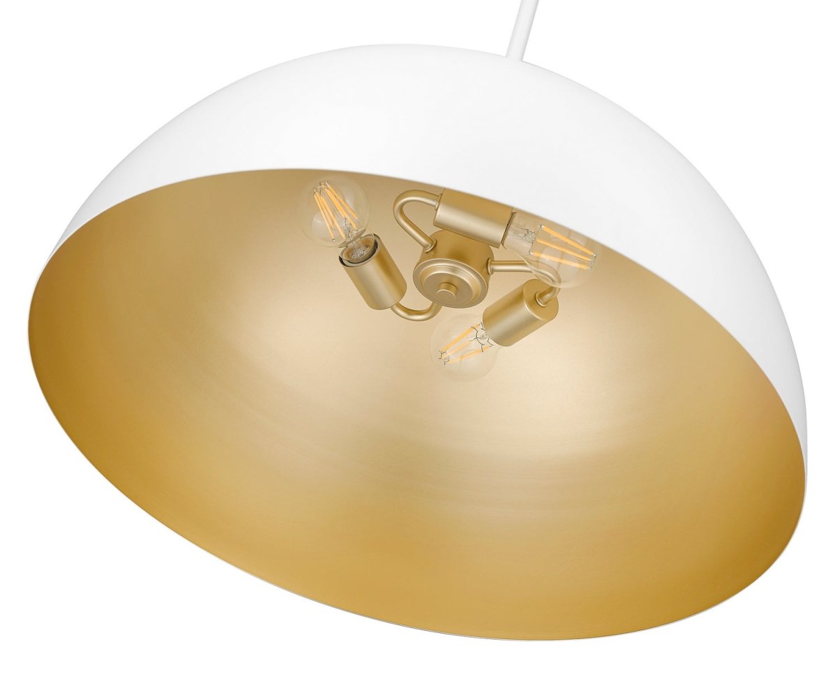 Suspension Vega - Blanc mat 31 1/2" by Z-Lite | Luminaires & cie