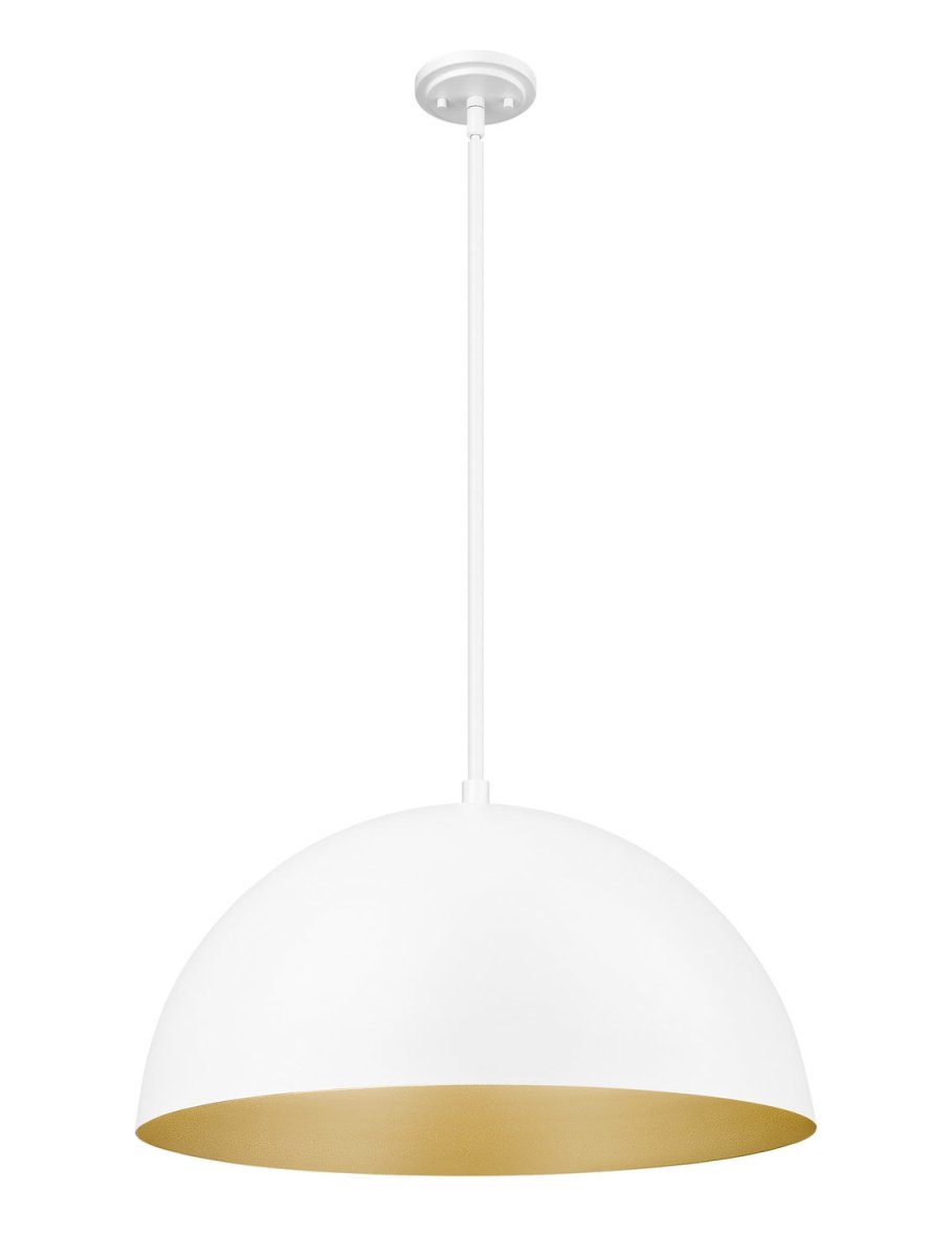 Suspension Vega - Blanc mat 31 1/2" by Z-Lite | Luminaires & cie