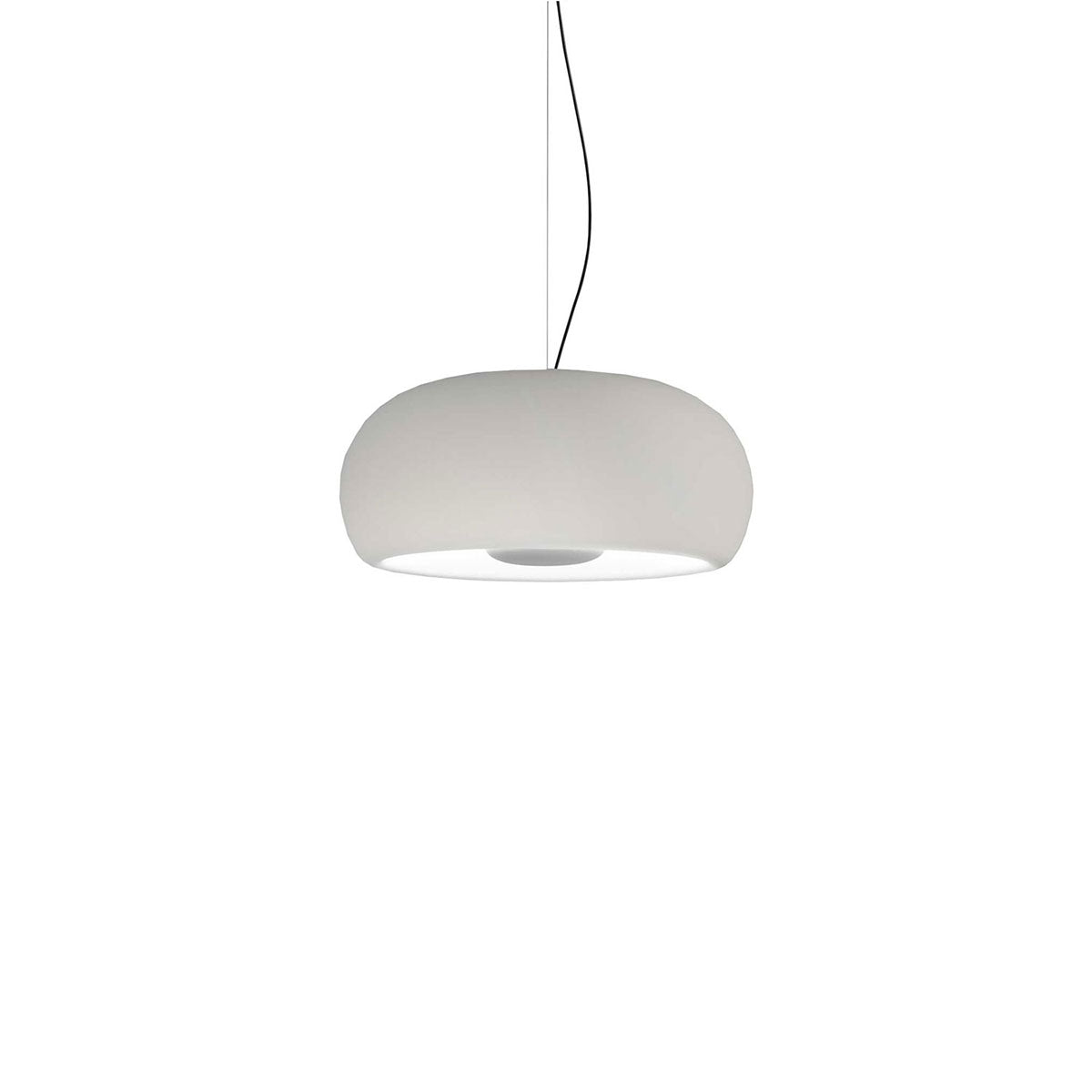 Suspension Vetra - Amber Vetra 43 (16.92") 0 - 10V by Marset | Luminaires & cie