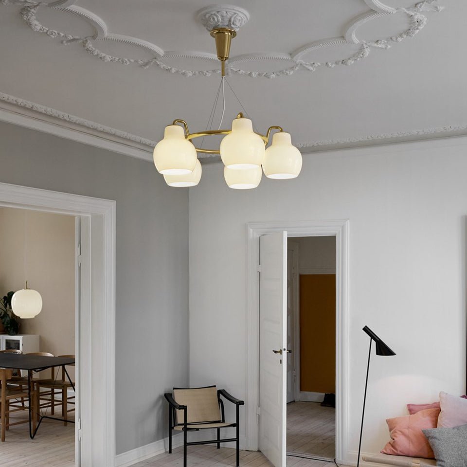 Suspension VL Crown - 7 - lumières by Louis Poulsen | Luminaires & cie