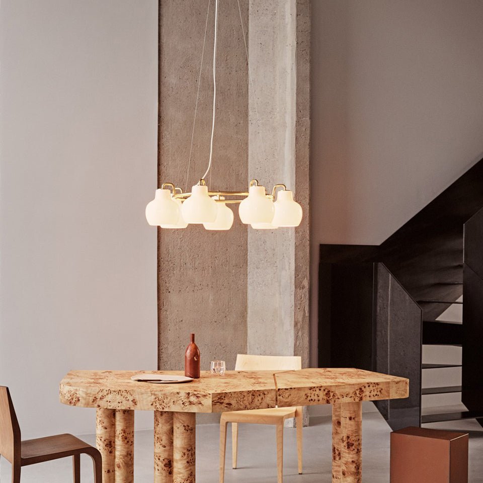 Suspension VL Crown - 7 - lumières by Louis Poulsen | Luminaires & cie