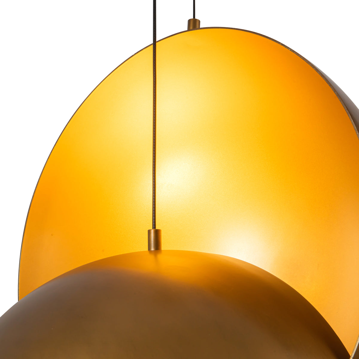 Suspension Void Laiton vintage – vue 4