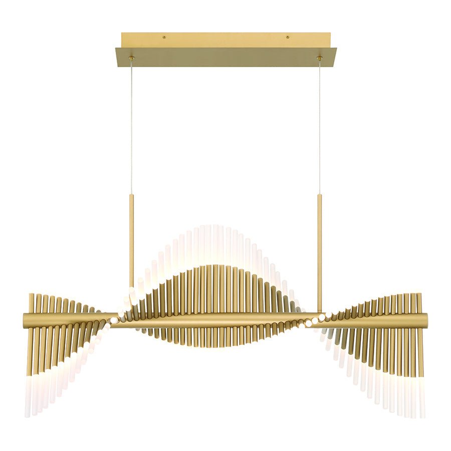 Suspension Voltik - Or mat 60" by Eurofase | Luminaires & cie