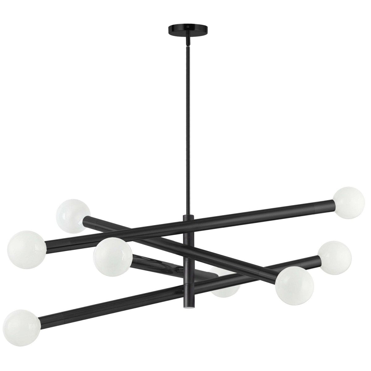 Suspension Wand - 36 Matte Black by Dainolite | Luminaires & cie