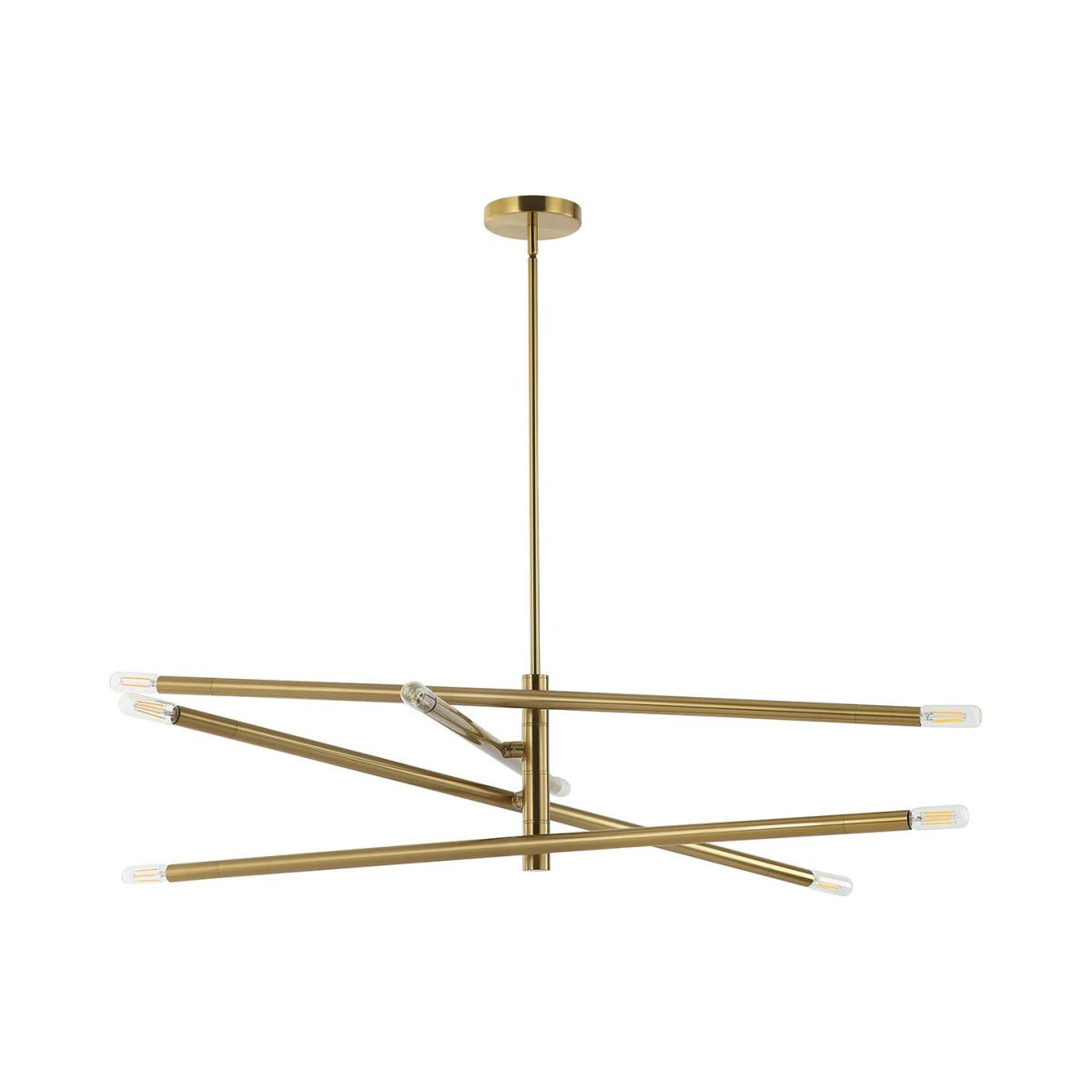 Suspension Wand - Laiton âgé 35 1/2" by Dainolite | Luminaires & cie