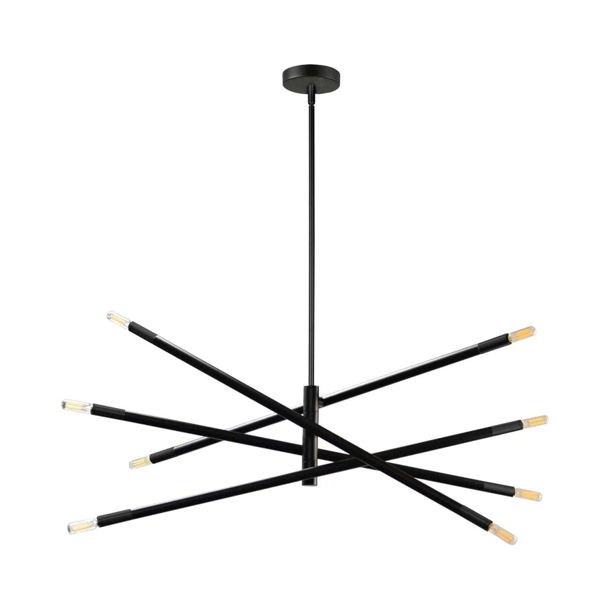 Suspension Wand - Noir 35 1/2" by Dainolite | Luminaires & cie