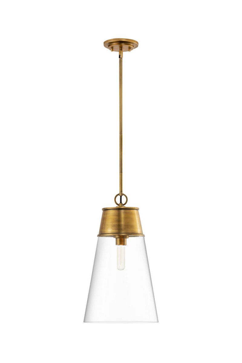 Suspension Wentworth - Laiton frotté by Z-Lite | Luminaires & cie