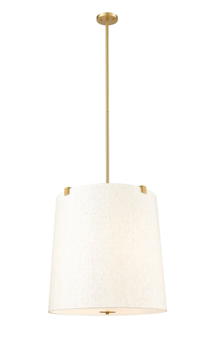 Suspension Weston - Or moderne Crème 24" by Z-Lite | Luminaires & cie