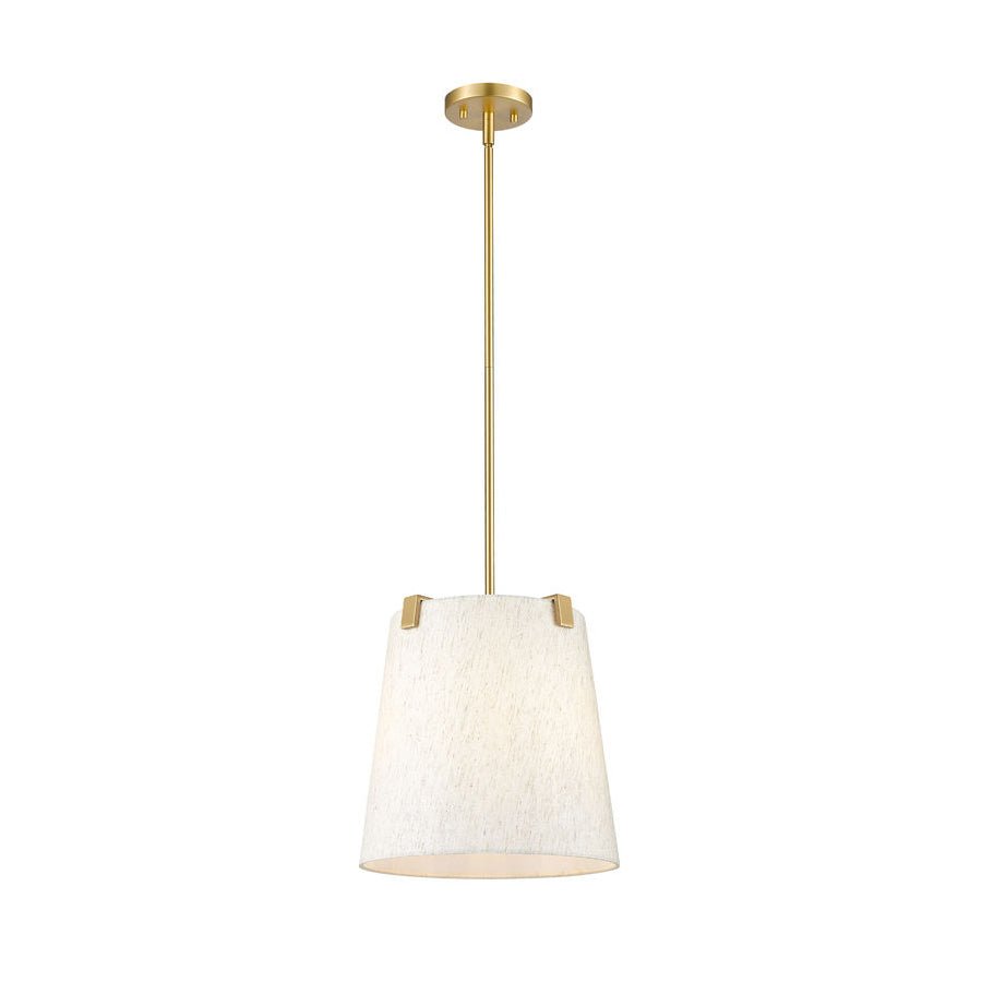 Suspension Weston - Or moderne Crème 13" by Z - Lite | Luminaires & cie