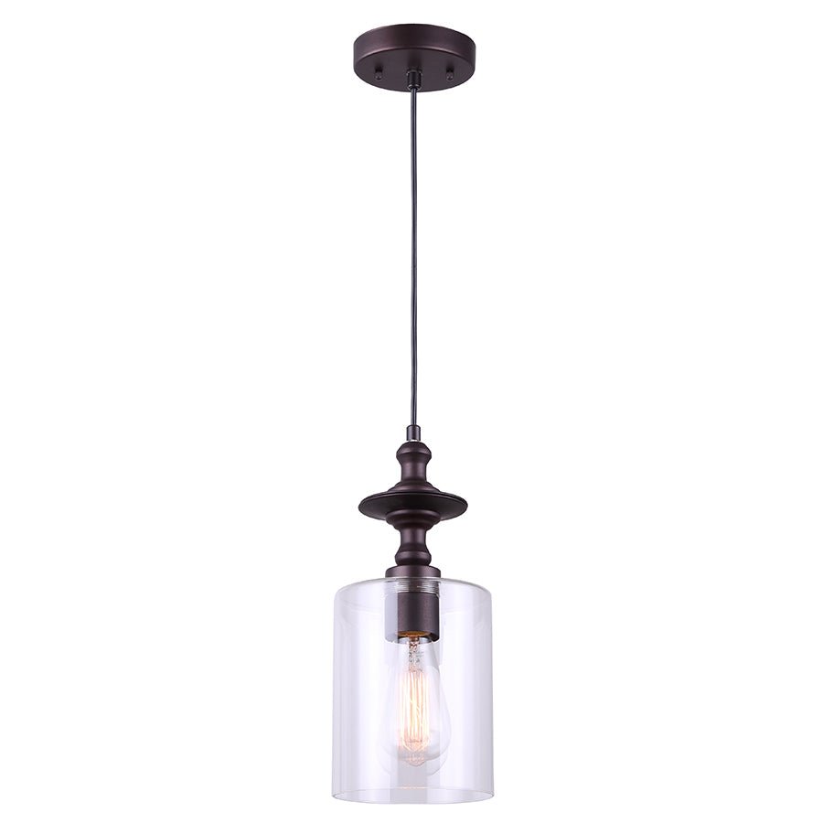 Suspension York - Bronze frotté d'huile by Canarm | Luminaires & cie