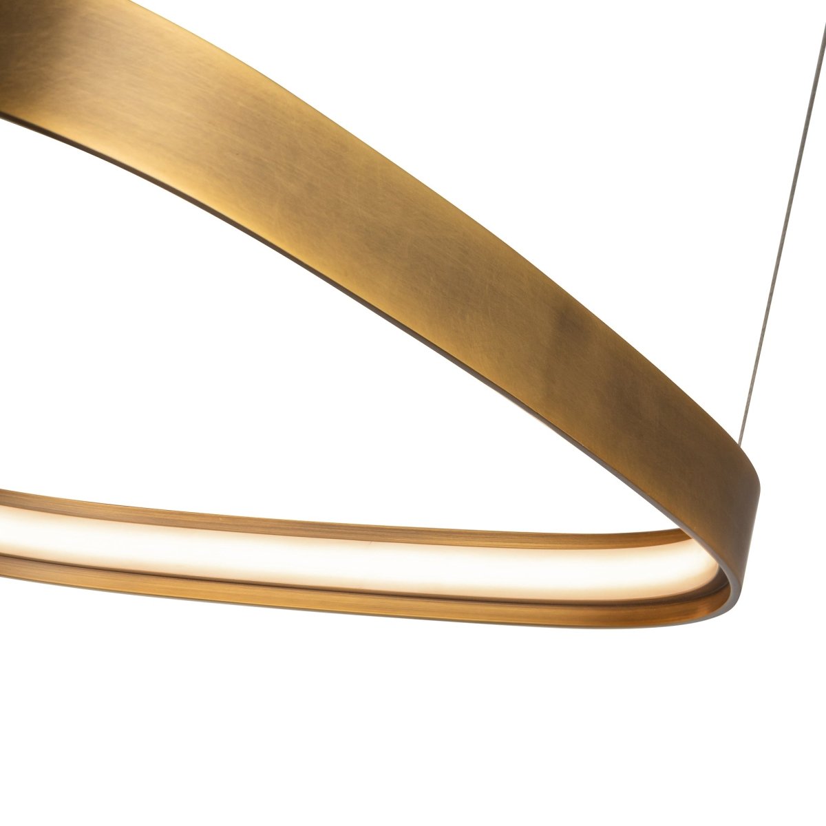 Suspension Yukon - Laiton vintage 19 3/4" by Kuzco Lighting | Luminaires & cie