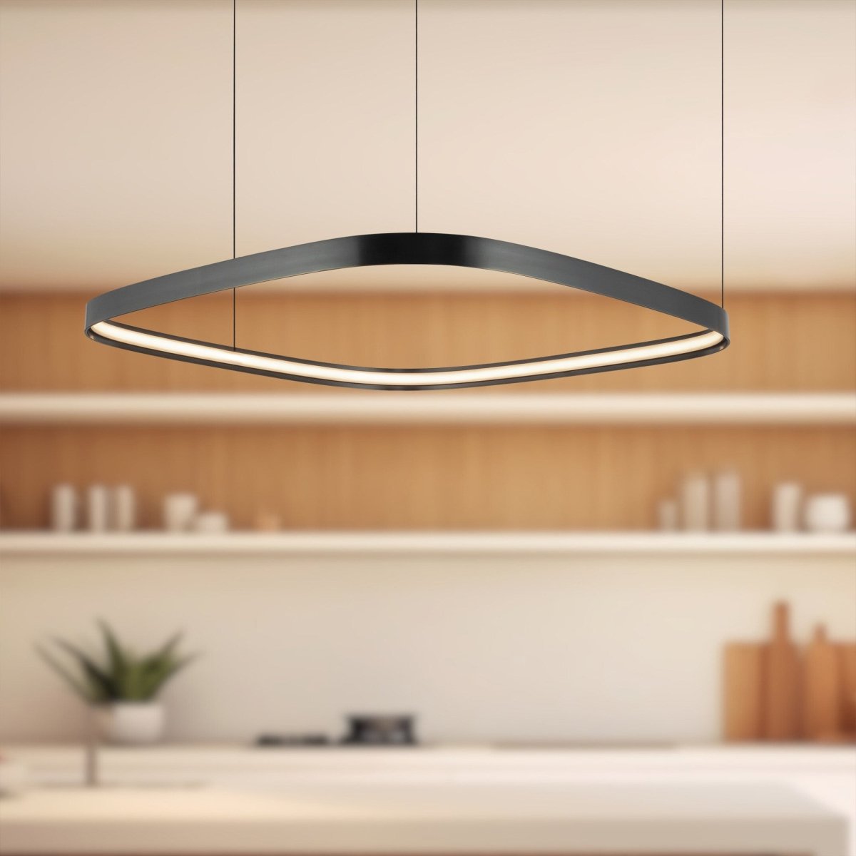 Suspension Yukon - Bronze urbain 31 1/2" by Kuzco Lighting | Luminaires & cie