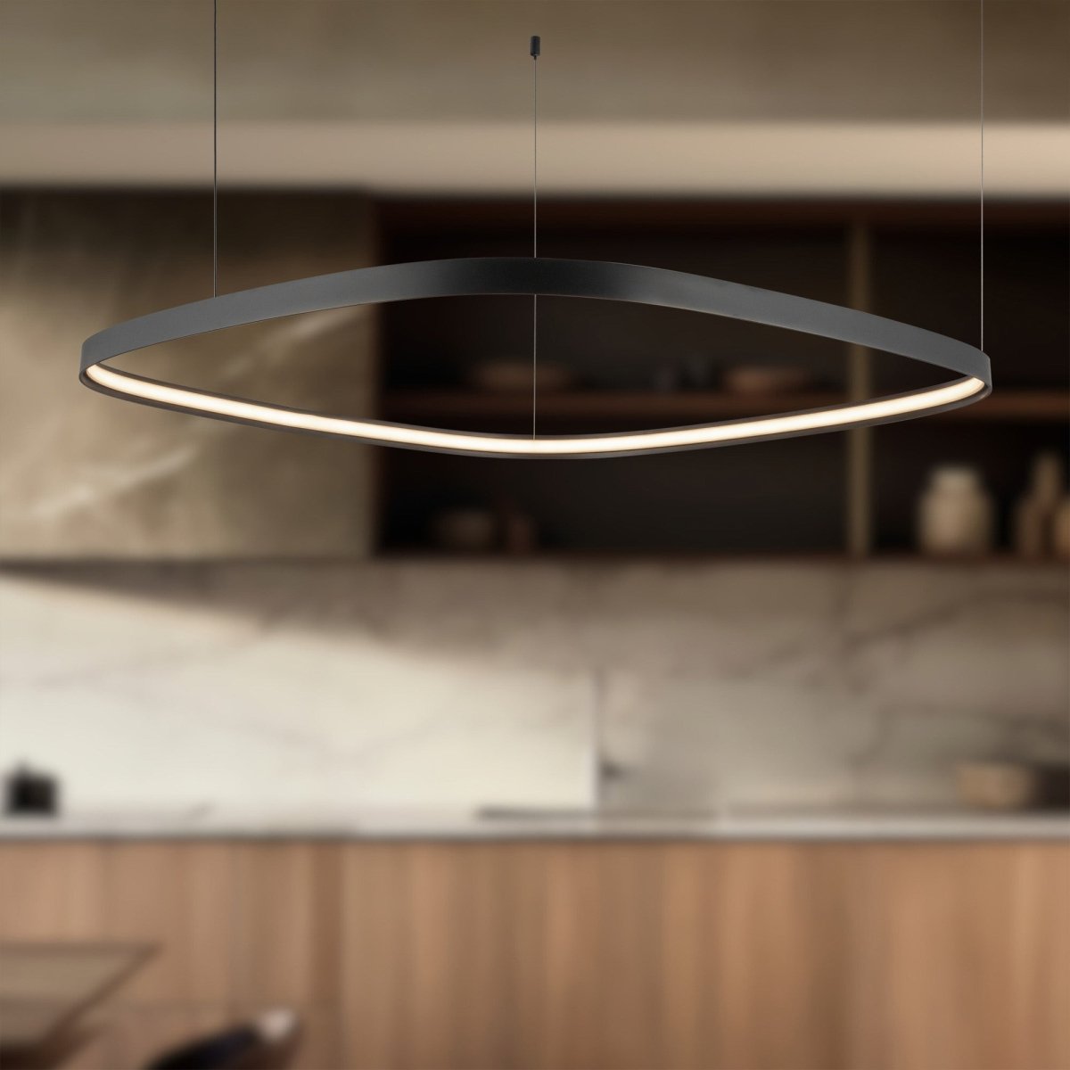 Suspension Yukon - Bronze urbain 39 1/4" by Kuzco Lighting | Luminaires & cie