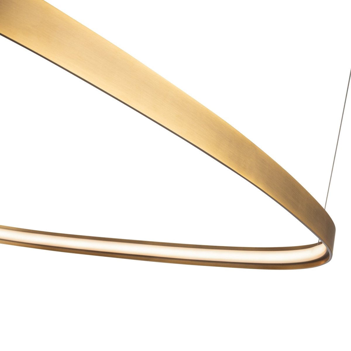 Suspension Yukon - Laiton vintage 39 1/4" by Kuzco Lighting | Luminaires & cie