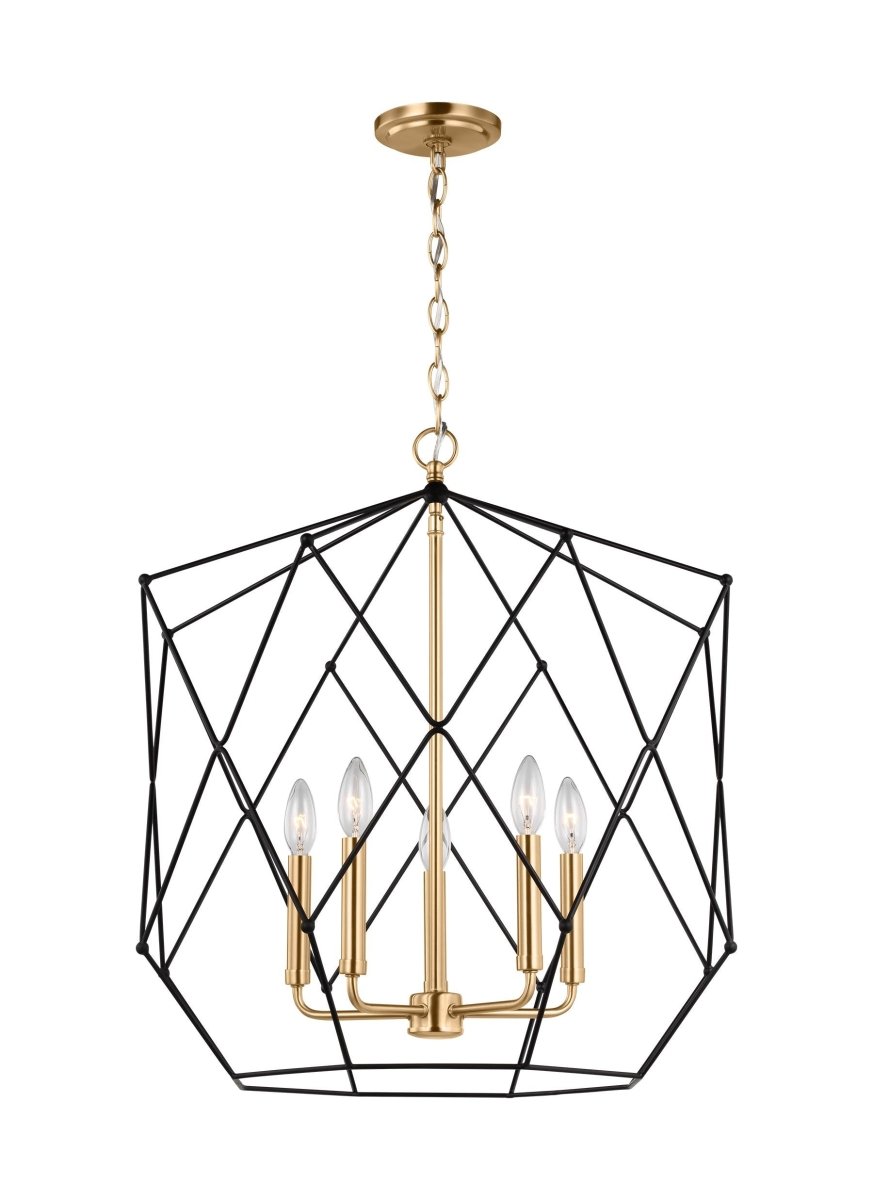 Suspension Zarra - Laiton satiné 23" Ampoules non - incluses by Visual Comfort Studio | Luminaires & cie