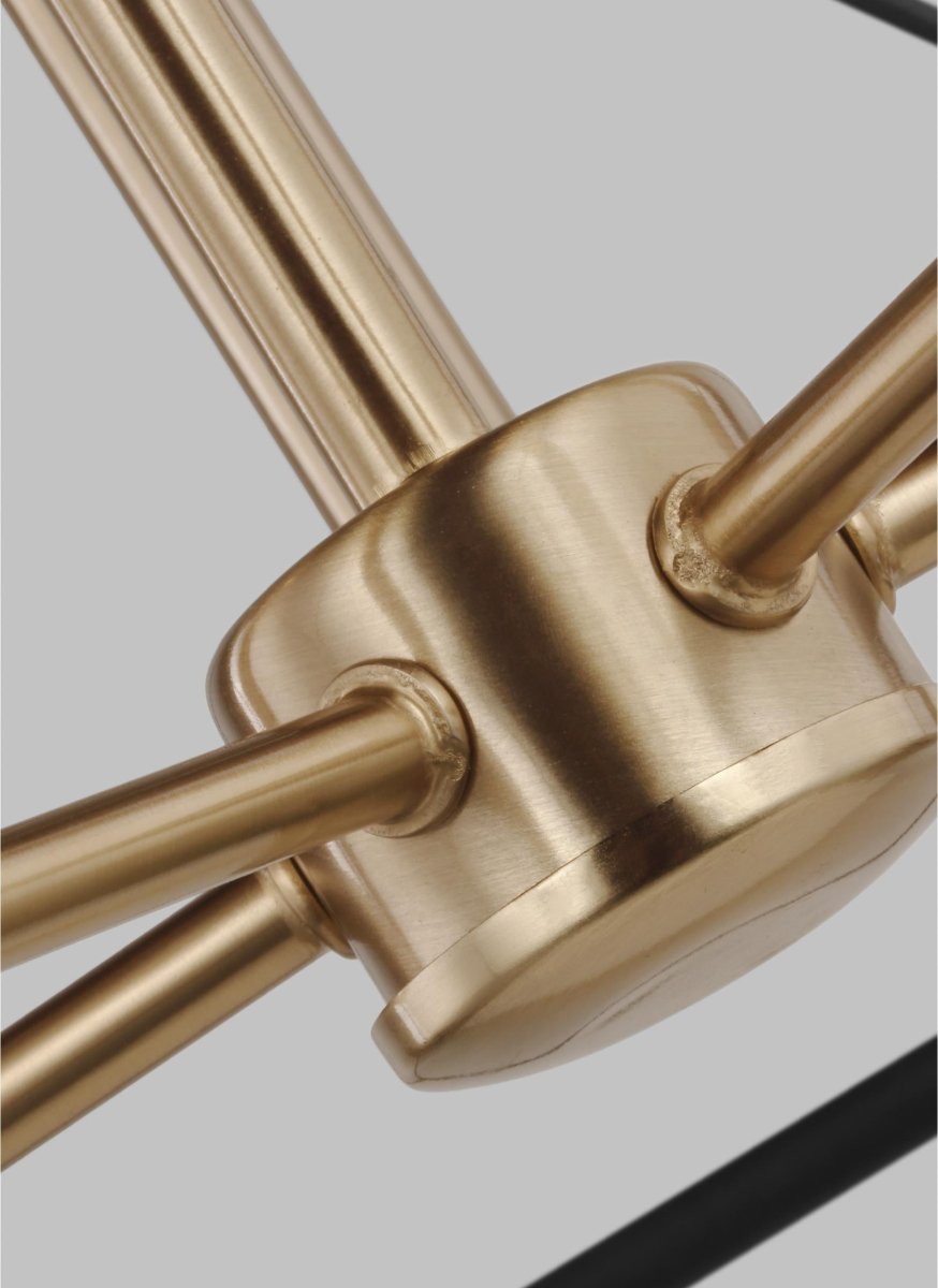 Suspension Zarra - Laiton satiné 23" Ampoules DEL incluses by Visual Comfort Studio | Luminaires & cie