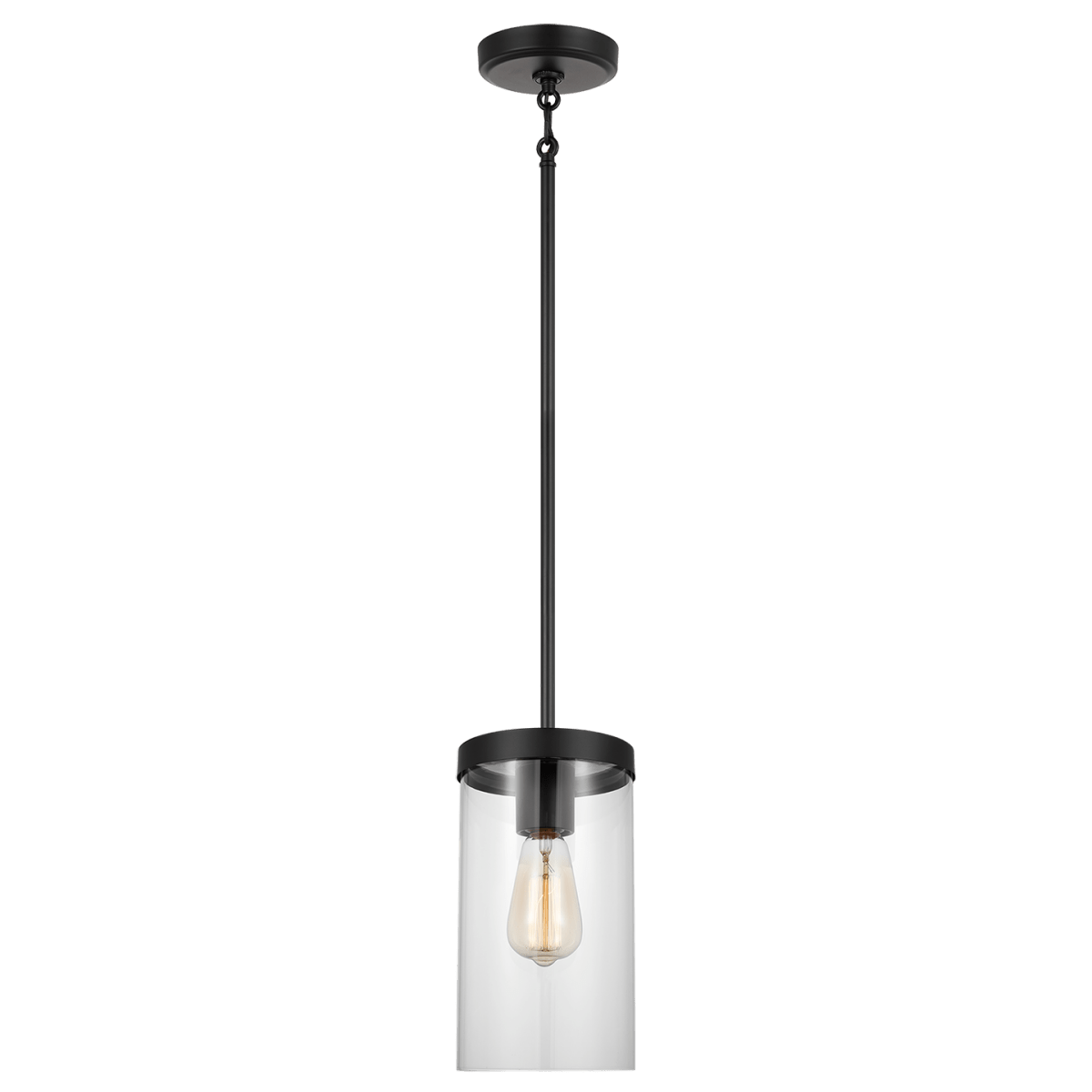 Suspension Zire - Noir de minuit 6" by Visual Comfort Studio | Luminaires & cie