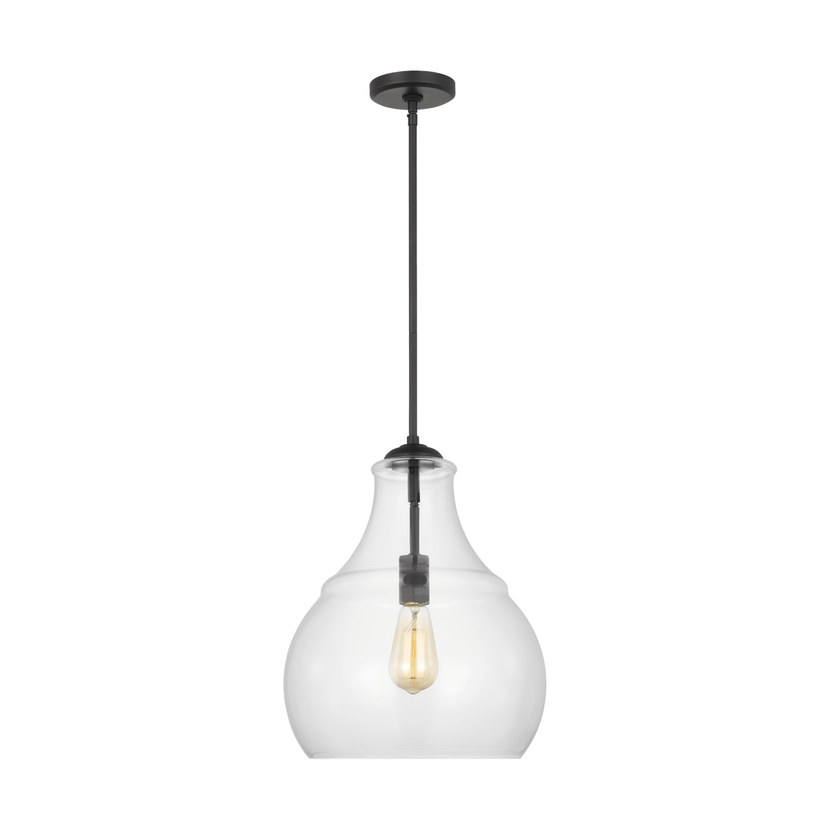 Suspension Zola - Noir de minuit by Visual Comfort Studio | Luminaires & cie