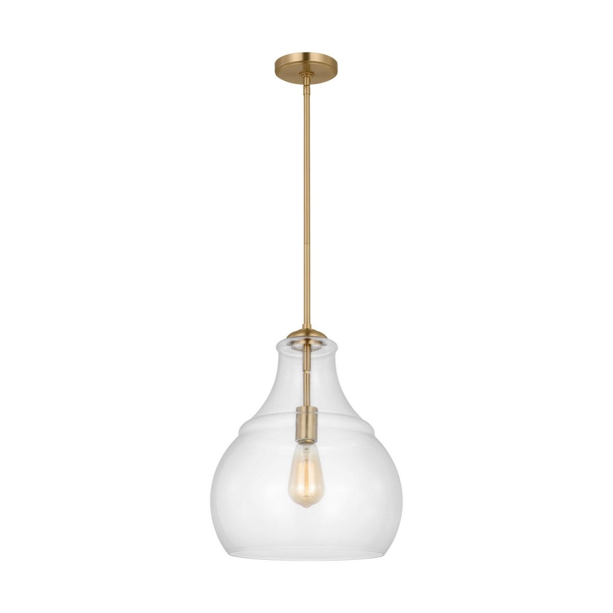 Suspension Zola - Nickel satiné by Visual Comfort Studio | Luminaires & cie