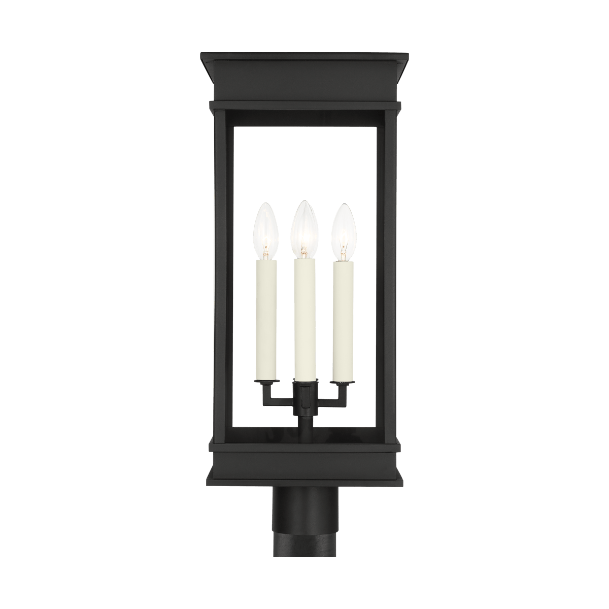 Tête de poteau extérieure Cupertino - by Visual Comfort Studio | Luminaires & cie