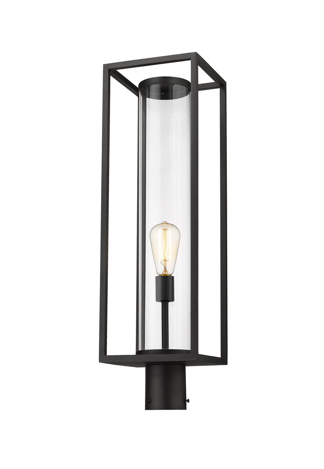 Tête de pôteau extérieure Dunbroch Noir, 27 3/4" – Z-Lite