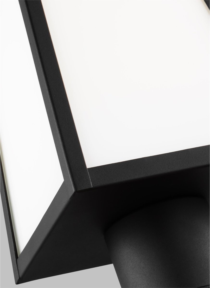 Tête de poteau extérieure Founders - Noir Ampoules DEL incluses by Visual Comfort Studio | Luminaires & cie