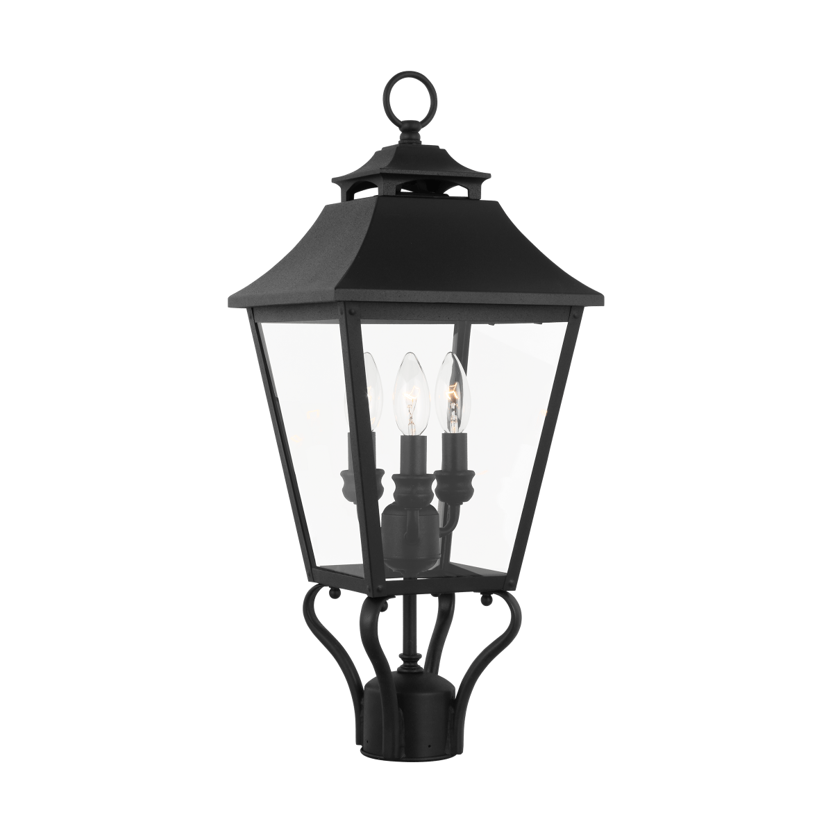 Tête de poteau extérieure Galena - 9 1/2" by Visual Comfort Studio | Luminaires & cie