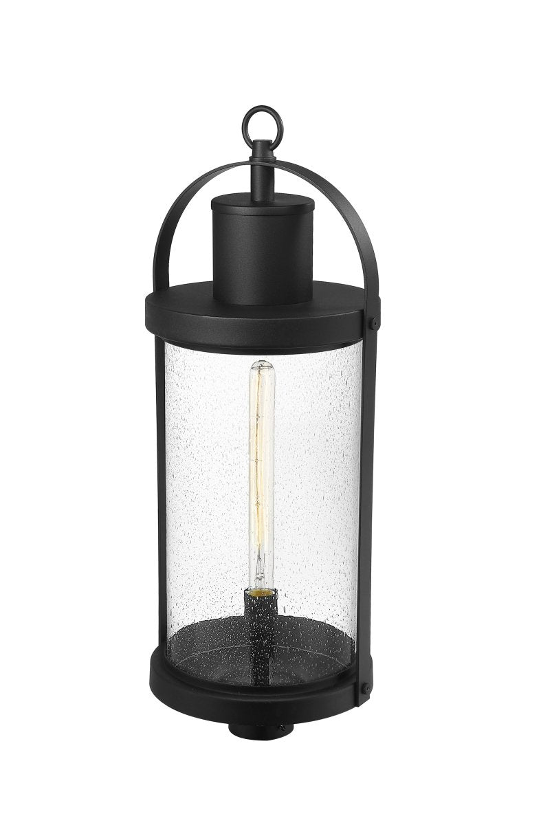 Tête de pôteau extérieure Roundhouse - 12" by Z-Lite | Luminaires & cie