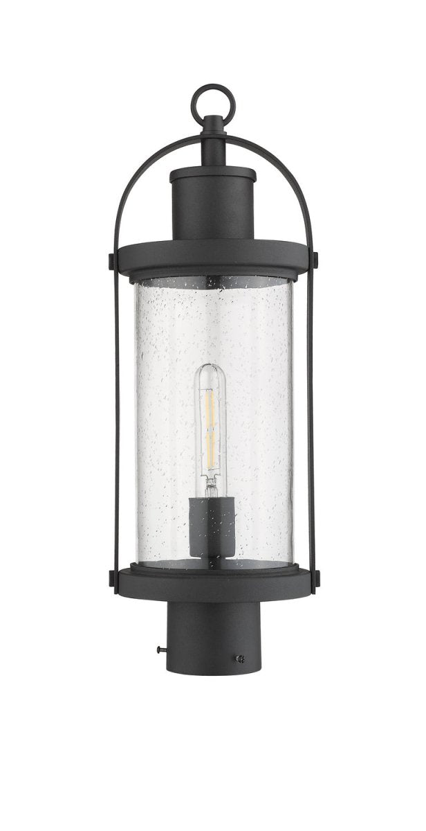 Tête de pôteau extérieure Roundhouse - 12" by Z-Lite | Luminaires & cie