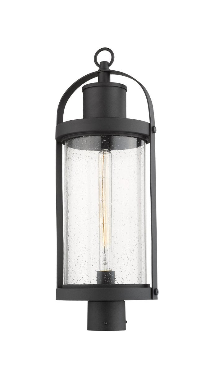 Tête de pôteau extérieure Roundhouse - 12" by Z-Lite | Luminaires & cie