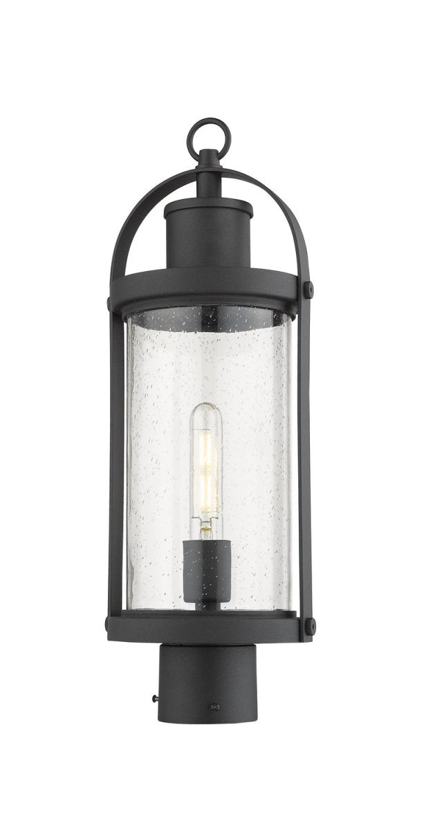 Tête de pôteau extérieure Roundhouse - 12" by Z-Lite | Luminaires & cie