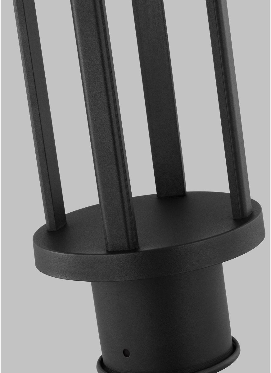 Tête de poteau extérieure Union - Noir by Visual Comfort Studio | Luminaires & cie