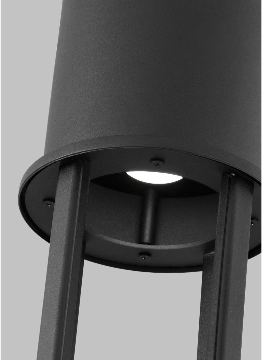 Tête de poteau extérieure Union - Noir by Visual Comfort Studio | Luminaires & cie