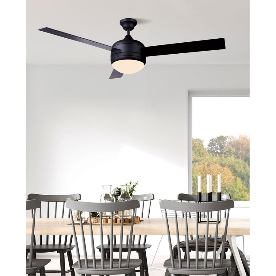 Ventilateur Calibre - Noir mat by Canarm | Luminaires & cie