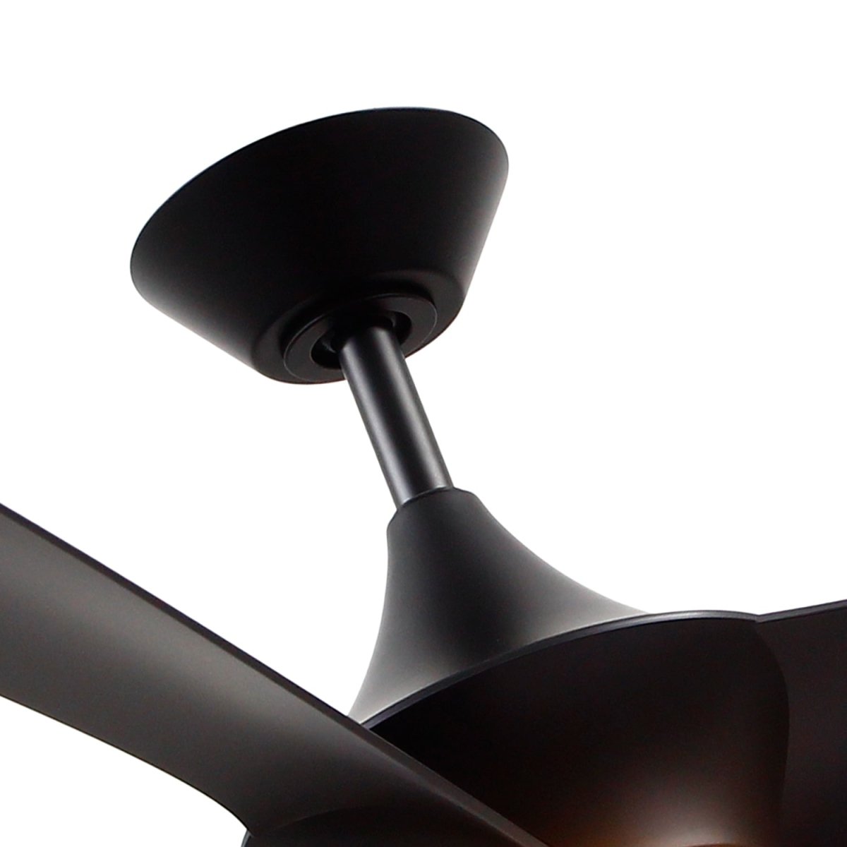 Ventilateur Emiko - Noir mat by Alora Lighting | Luminaires & cie