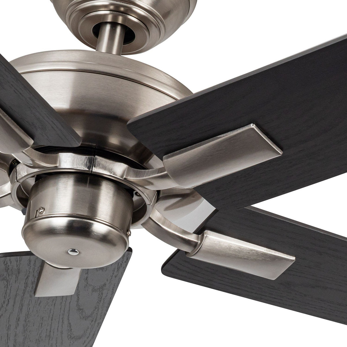 Ventilateur de plafond Erikson Sans kit d'éclairage avec contrôle mural, Nickel brossé – vue 3