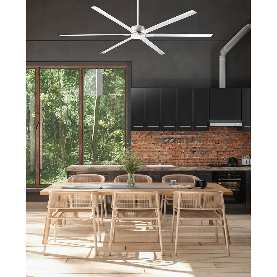 Ventilateur Fanbos - Blanc 96" by Canarm | Luminaires & cie