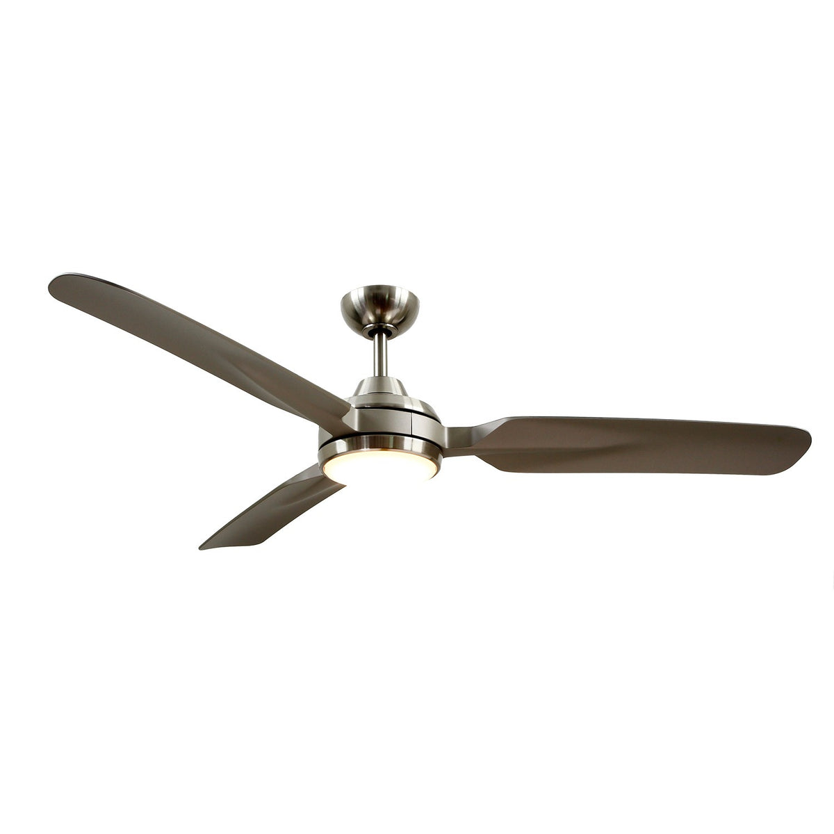 Ventilateur de plafond Fremont Nickel brossé – vue 2