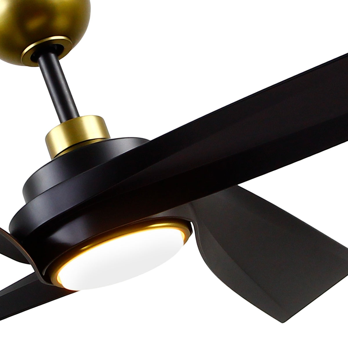 Ventilateur de plafond Horizon Or brossé – vue 7