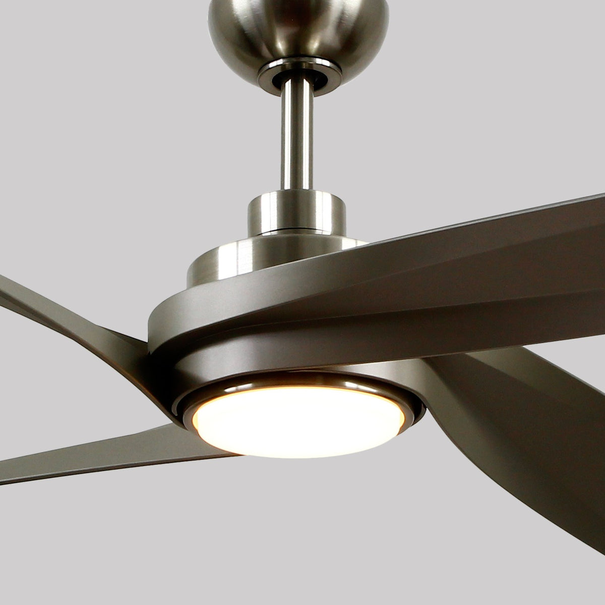Ventilateur de plafond Horizon Nickel brossé – vue 4