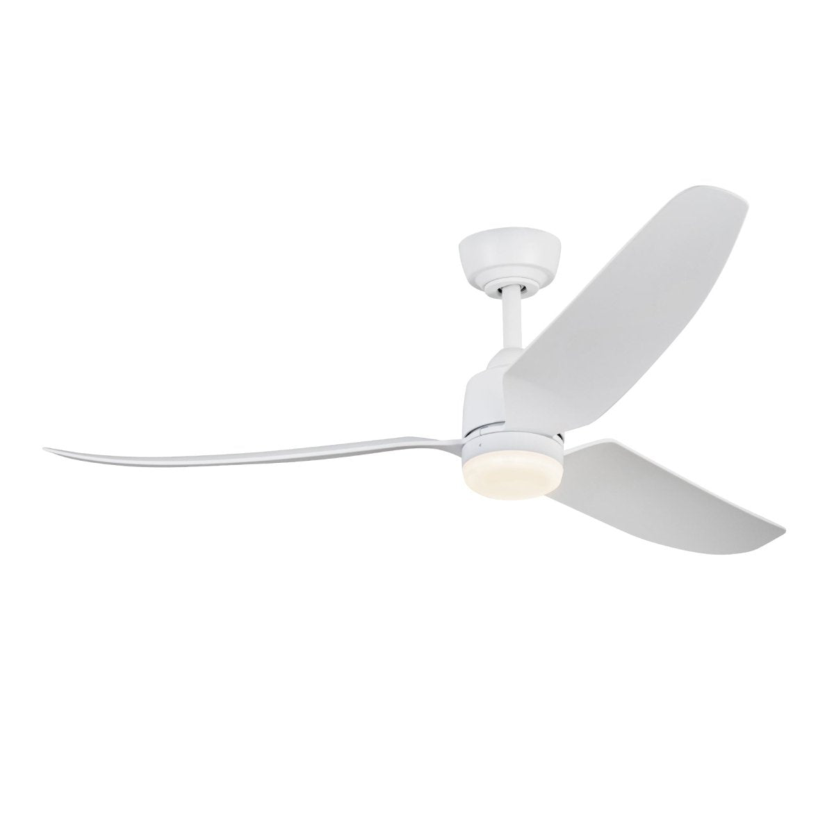 Ventilateur Hugo - Blanc mat 52" by Kuzco Lighting | Luminaires & cie
