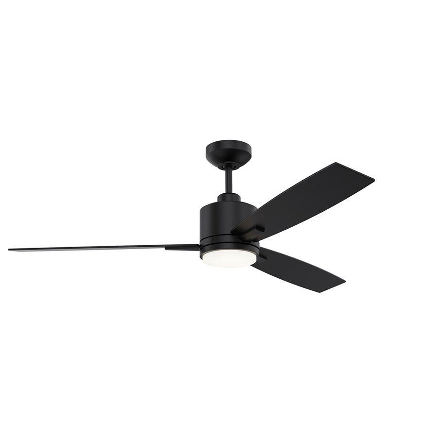 Ventilateur Nuvel - Noir mat 52" by Kendal | Luminaires & cie