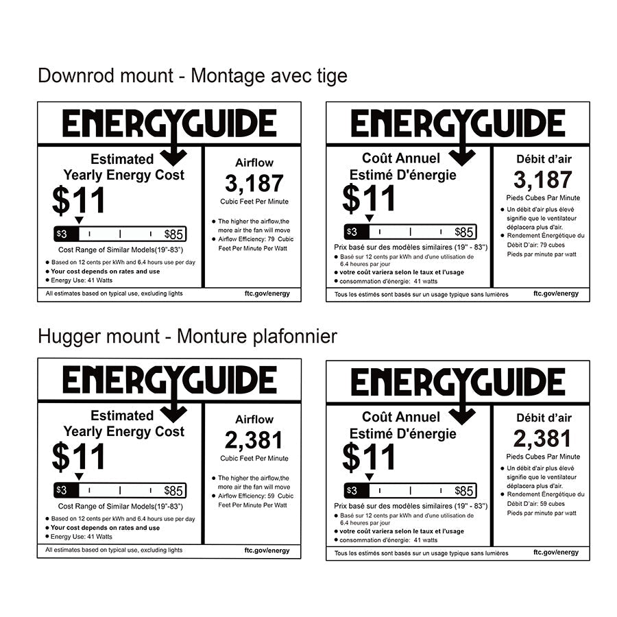 Ventilateur Preston - Nickel brossé by Canarm | Luminaires & cie