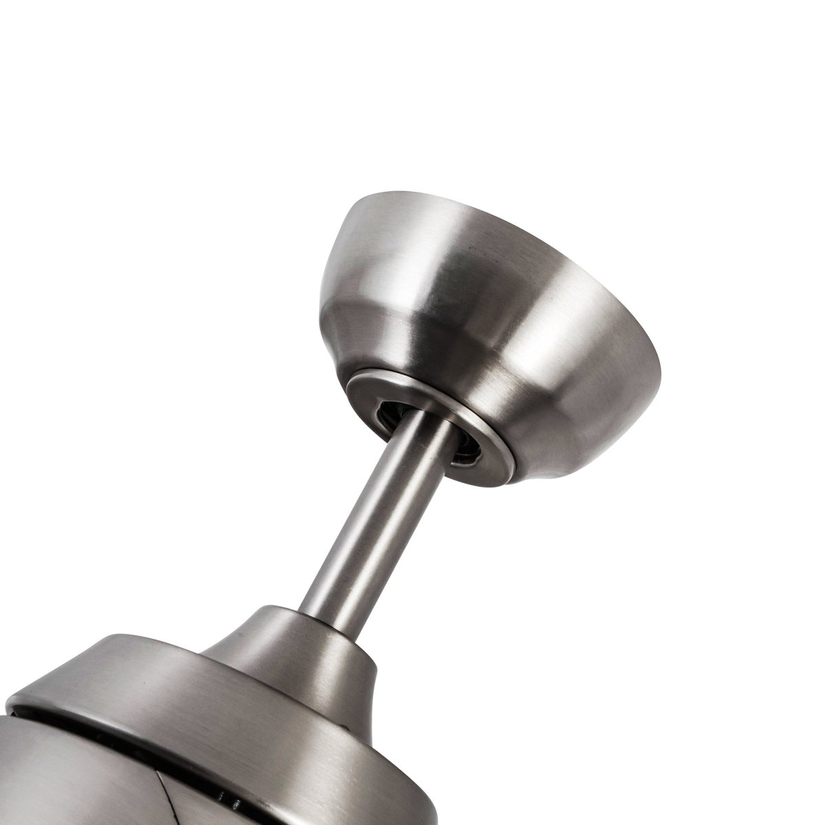 Ventilateur Thalia - Nickel brossé / noir mat 16 1/8" by Kuzco Lighting | Luminaires & cie