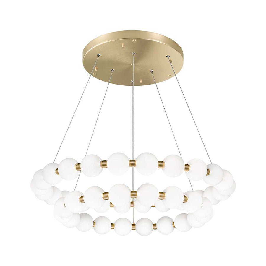 Chandelier 2 niveaux Oni - by Matteo Lighting | Luminaires & cie