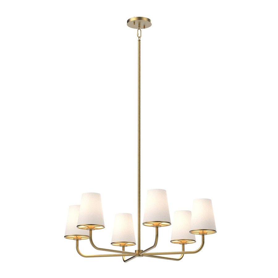 Chandelier Kanata - Laiton by DVI Lighting | Luminaires & cie
