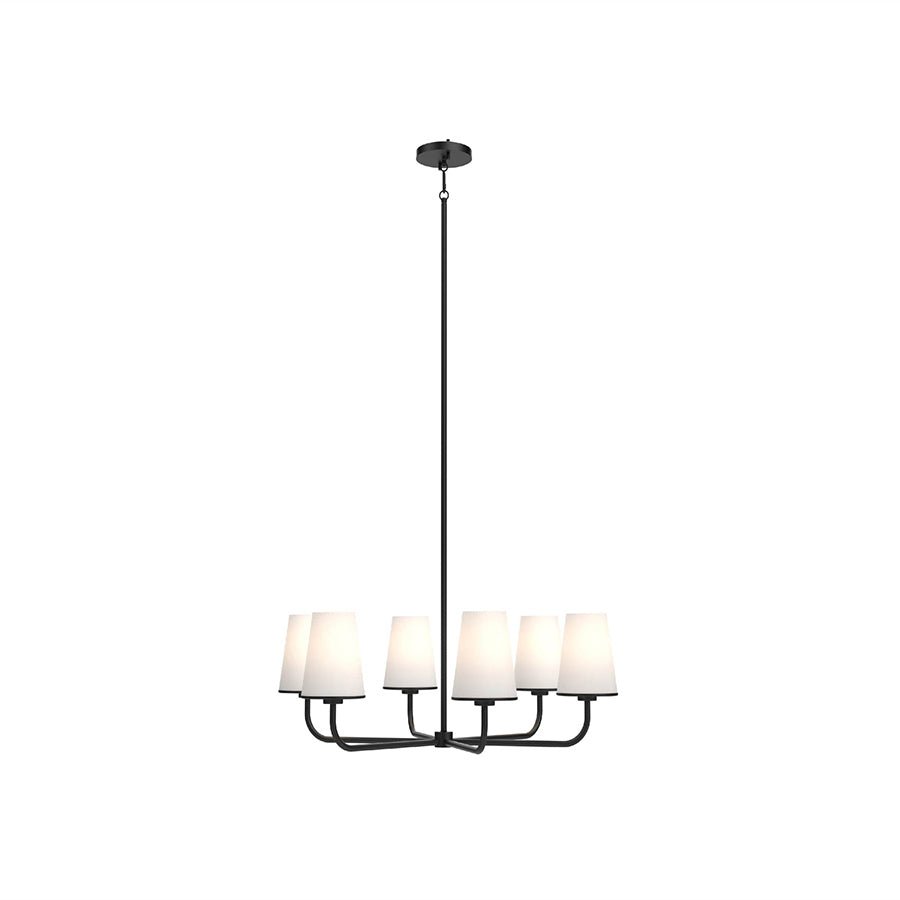 Chandelier Kanata - Ébène by DVI Lighting | Luminaires & cie