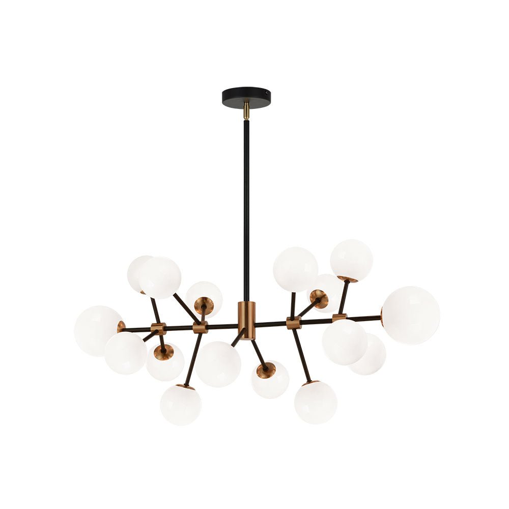 Chandelier Novu - 16 - lights by Matteo Lighting | Luminaires & cie