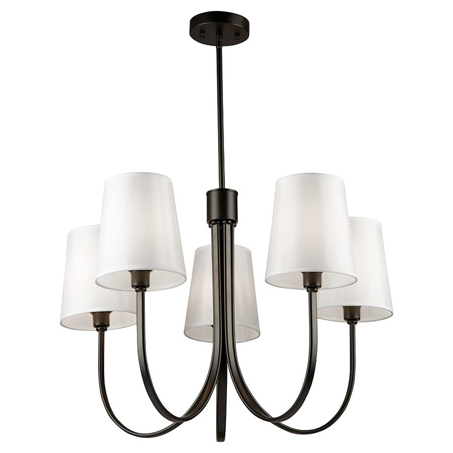 Chandelier Rhythm - Or brossé 3 Lumières by Artcraft | Luminaires & cie