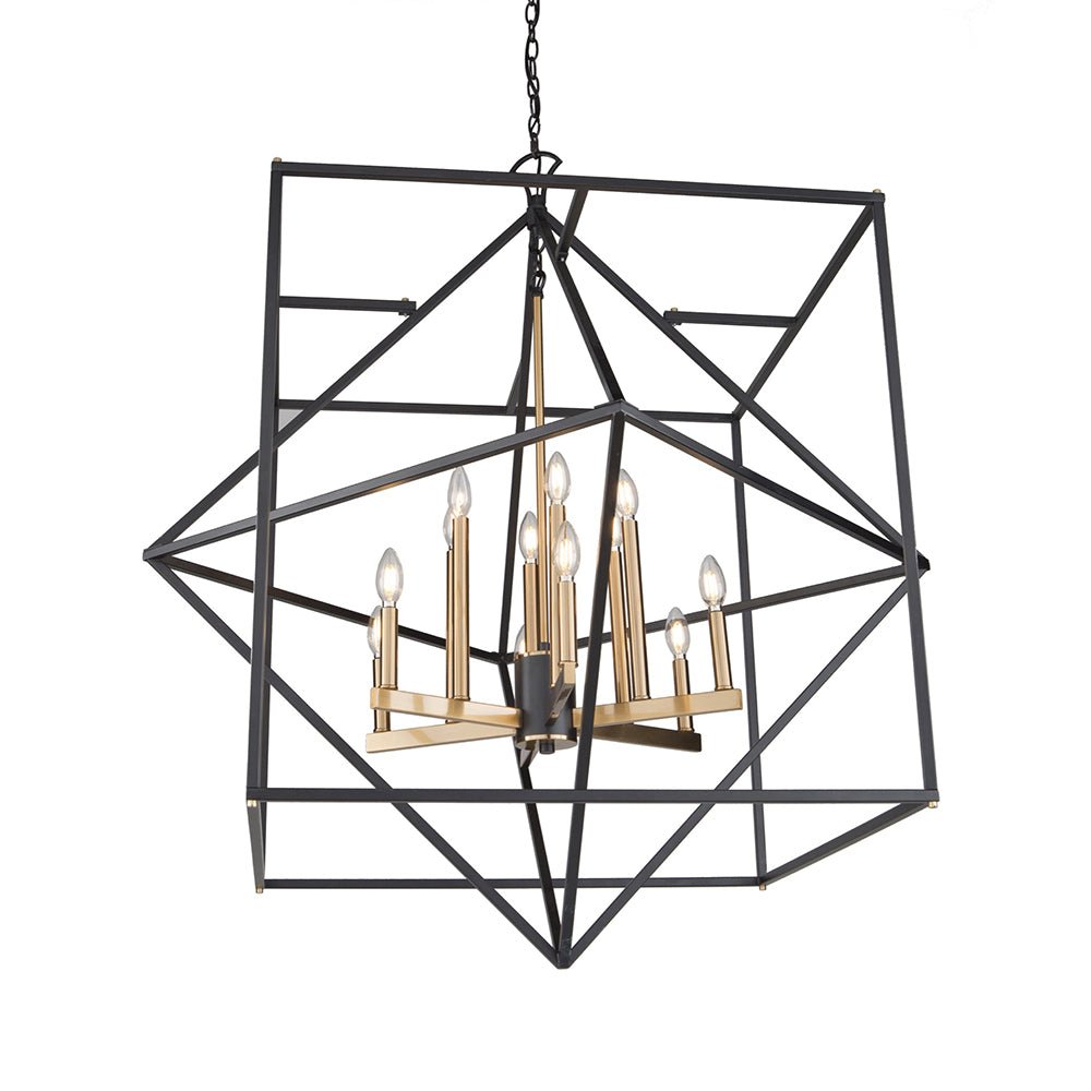 Chandelier Roxton 12 Light - Laiton by Artcraft | Luminaires & cie